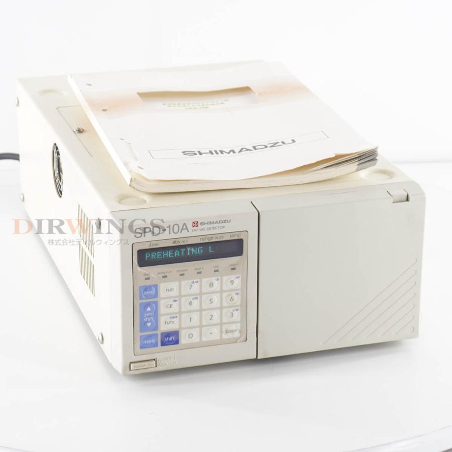 DW]USED 8日保証 SHIMADZU SPD-10A HPLC UV-VIS DETECTOR UV-VIS検出器 