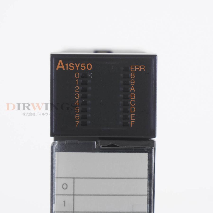 PG]USED 8日保証 3台入荷 MITSUBISHI A1SY50 OUTPUT UNIT トランジスタ