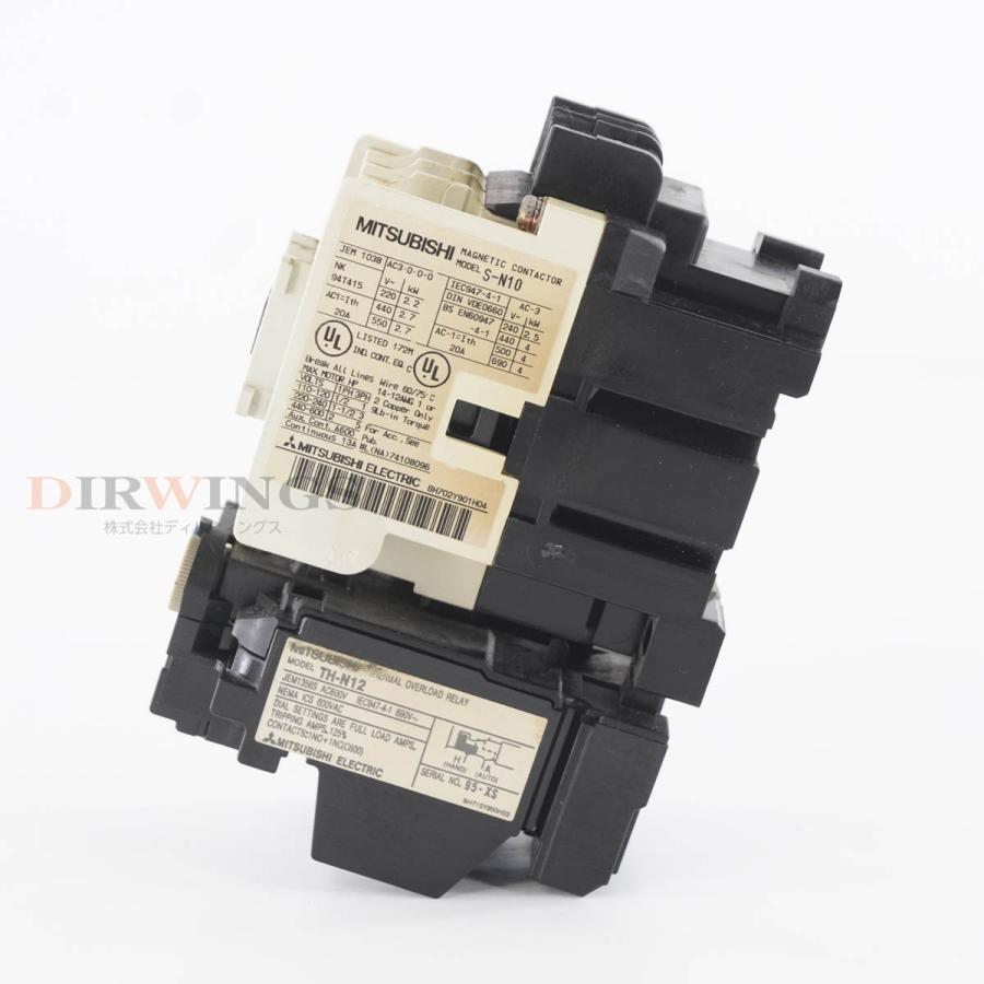 PG]USED 8日保証 5台入荷 MITSUBISHI S-N10 TH-N12 非可逆式 電磁接触