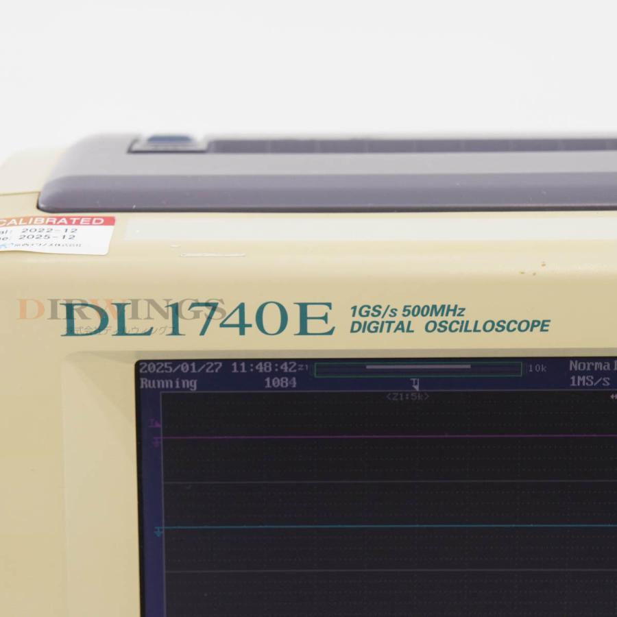 保証なし YOKOGAWA DL1740E 701730-M-J1/B5/P4 DIGITAL OSCILLOSCOPE デジタルオシロスコープ 1GS/s 500MHz 【Instek】 [06766-0035]