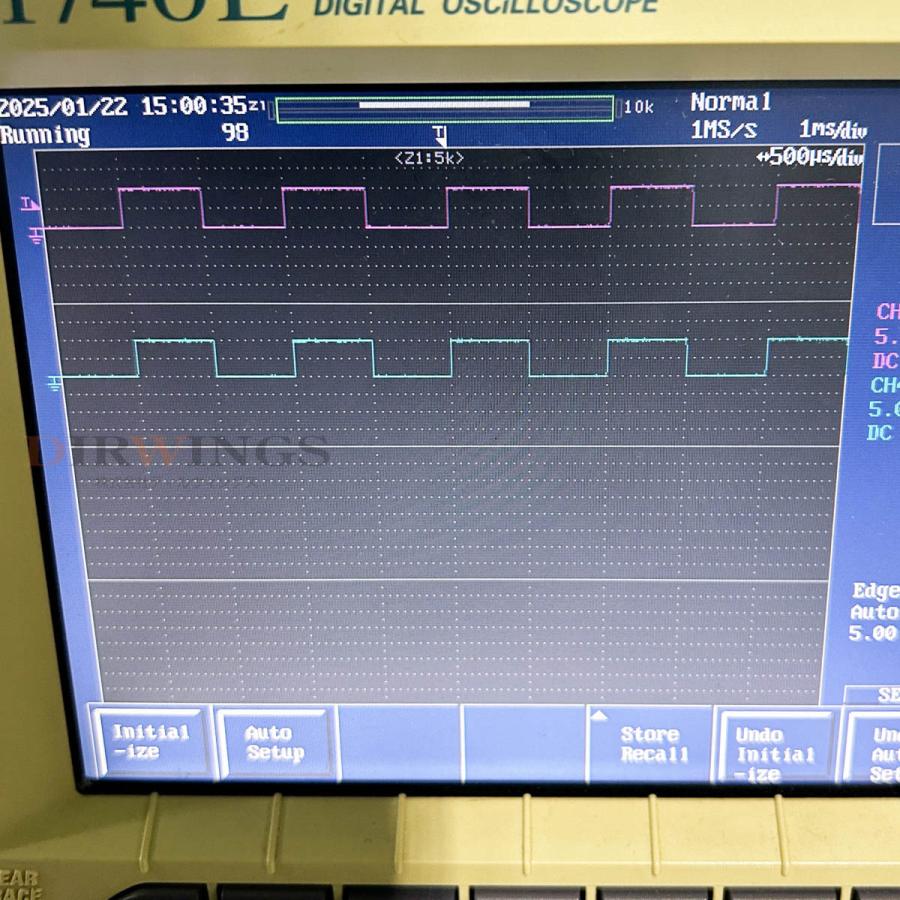保証なし YOKOGAWA DL1740E 701730-M-J1/B5/P4 DIGITAL OSCILLOSCOPE デジタルオシロスコープ 1GS/s 500MHz 【Instek】 [06766-0035]