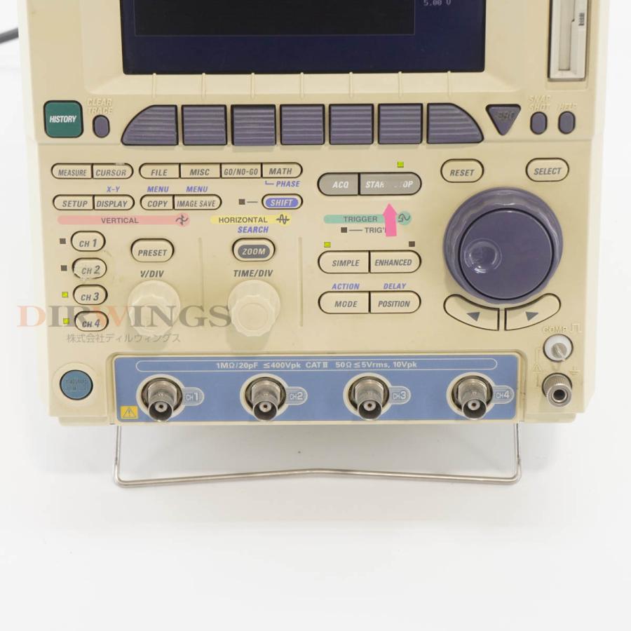 保証なし YOKOGAWA DL1740E 701730-M-J1/B5/P4 DIGITAL OSCILLOSCOPE デジタルオシロスコープ 1GS/s 500MHz 【Instek】 [06766-0035]