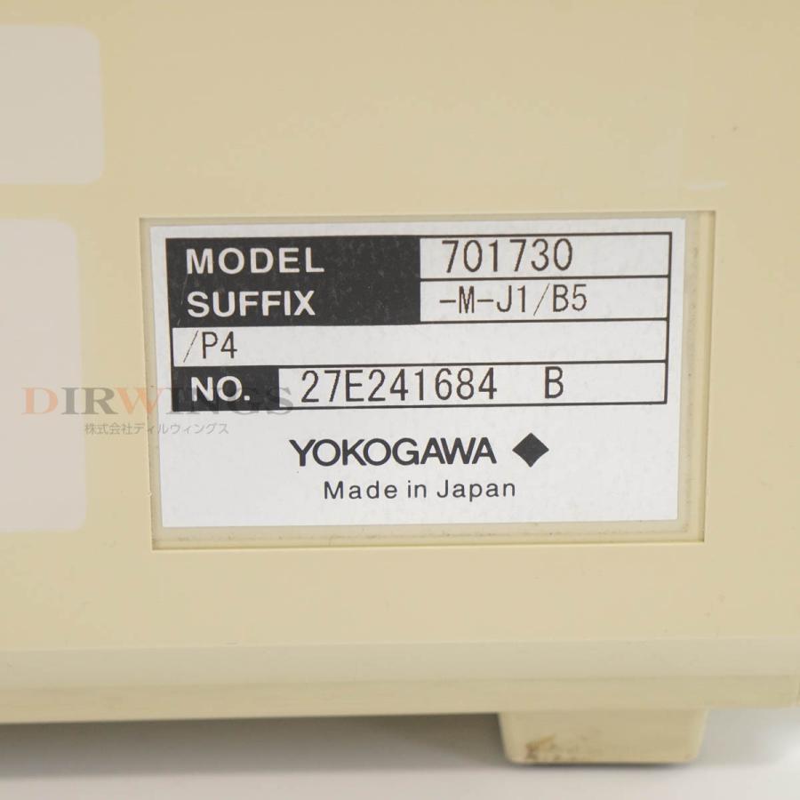 保証なし YOKOGAWA DL1740E 701730-M-J1/B5/P4 DIGITAL OSCILLOSCOPE デジタルオシロスコープ 1GS/s 500MHz 【Instek】 [06766-0035]