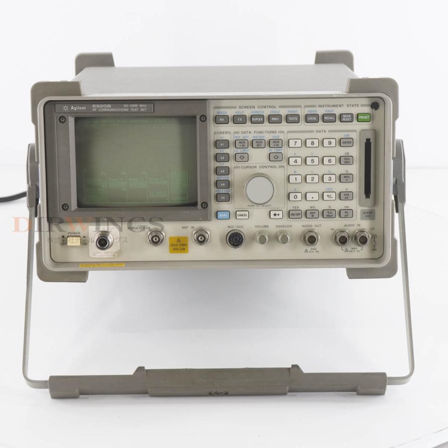 [JB]USED 保証なし Agilent 8920B RF COMMUNICATIONS TEST SET RFコミュニケーションテスト ...