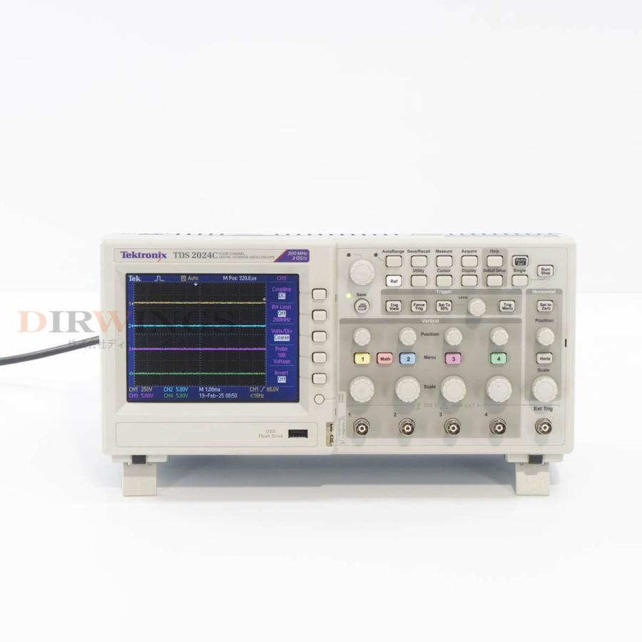[DW]USED 8日保証 03/2024CAL Tektronix TDS 2024C TDS2024C TDS2000C DIGITAL ...