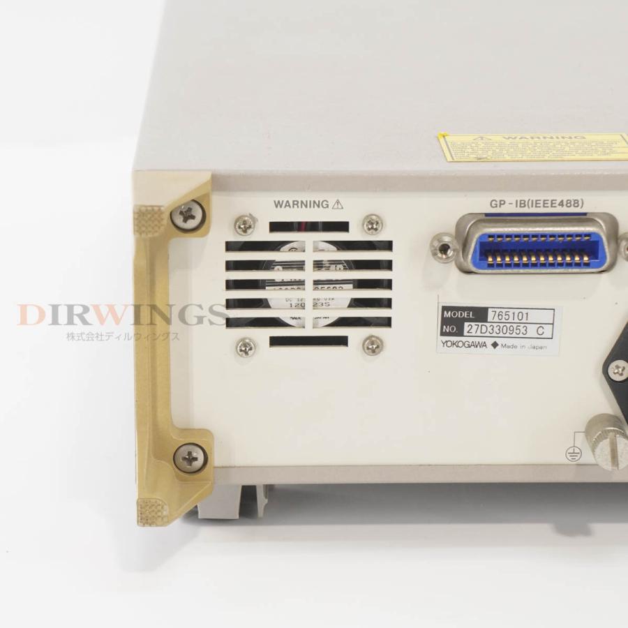 JB]USED 保証なし YOKOGAWA 7651 765101 PROGRAMMABLE DC SOURCE