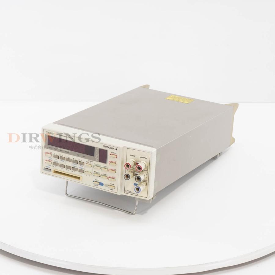 JB]USED 保証なし YOKOGAWA 7651 765101 PROGRAMMABLE DC SOURCE