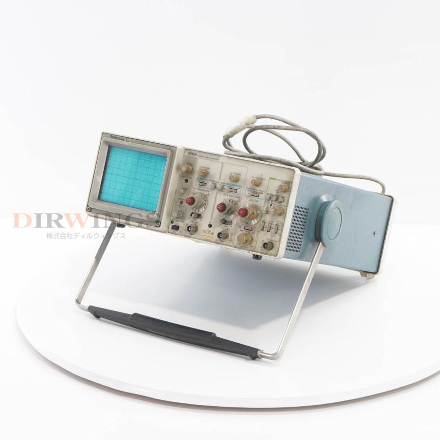 [JB]USED 保証なし Tektronix 2213A OSCILLOSCOPE オシロスコープ 60MHz 電源コード [06793 ...