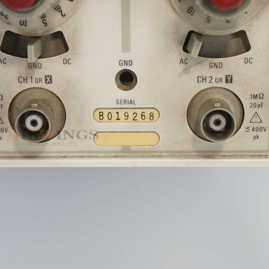 [JB]USED 保証なし Tektronix 2213A OSCILLOSCOPE オシロスコープ 60MHz 電源コード [06793 ...