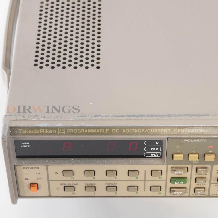 その他 Advantest TR6142 DC-V/DC-I Source ADVANTEST 直流標準電圧電流発生器 TR6142 | ORIGINALMIND オリジナル