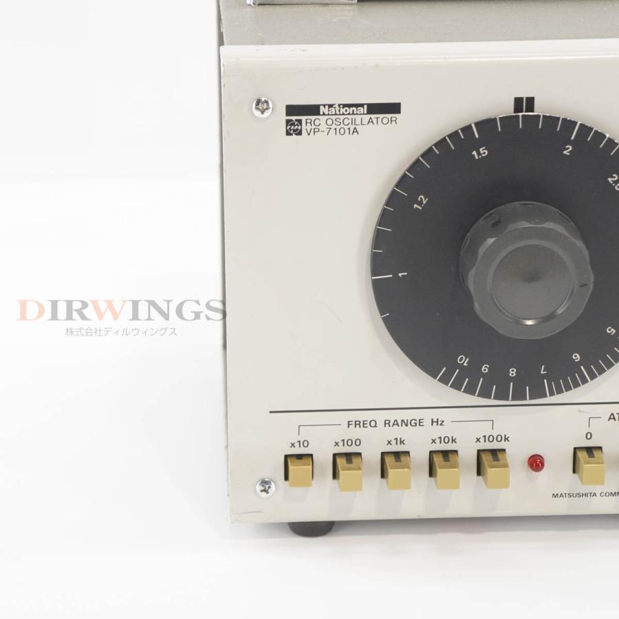 National VP-7101A オシレーター 発振器 JB]USED 保証なし National VP-7101A RC OSCILLATOR RC発振器 RC