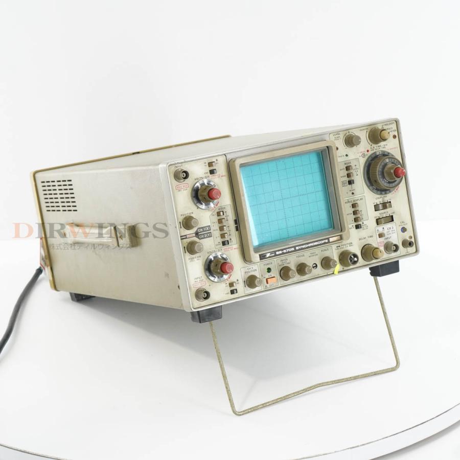 アナログ　オシロスコープ　岩崎通信機　SS5705 40MHz JB]USED 保証なし IWATSU SS-5705 SYNCHROSCOPE OSCILLOSCOPE シンクロ