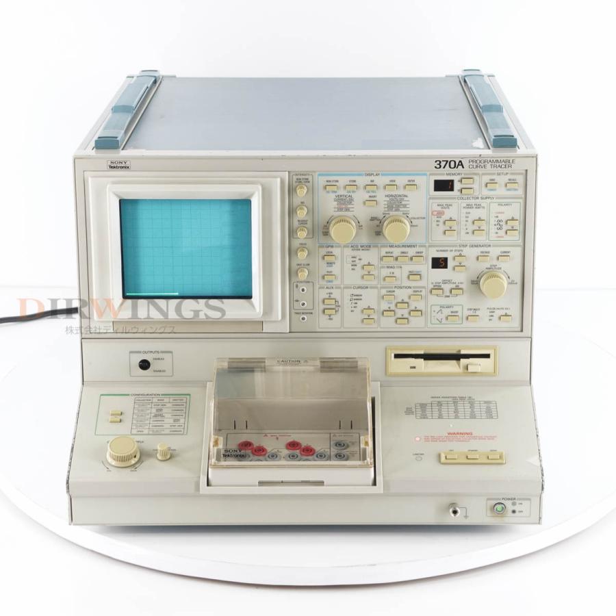 [DW]USED 8日保証 セルフテストOK SONY Tektronix 370A PROGRAMMABLE CURVE TRACER ...