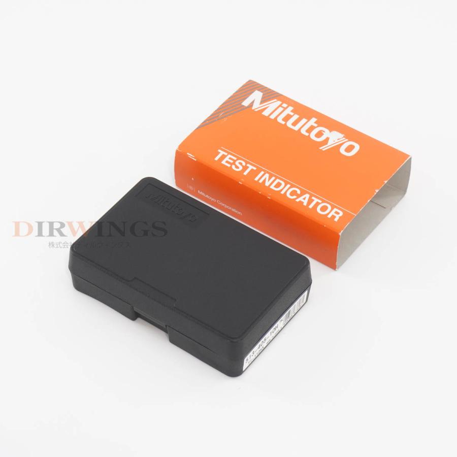 8日保証 Mitutoyo TI-112HX 513-405-10H TEST INDICATOR テストインジケーター てこ式ダイヤルゲージ 0.2mm 0.002...[06801-0019] 【Ｆ】