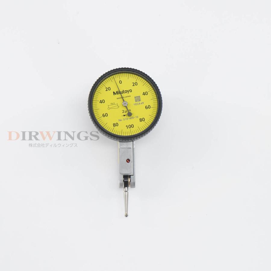 8日保証 Mitutoyo TI-112HX 513-405-10H TEST INDICATOR テストインジケーター てこ式ダイヤルゲージ 0.2mm 0.002...[06801-0019] 【Ｆ】