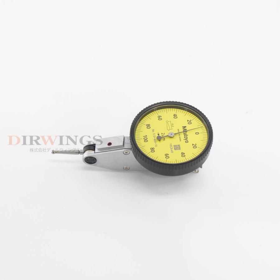 8日保証 Mitutoyo TI-112HX 513-405-10H TEST INDICATOR テストインジケーター てこ式ダイヤルゲージ 0.2mm 0.002...[06801-0019] 【Ｆ】