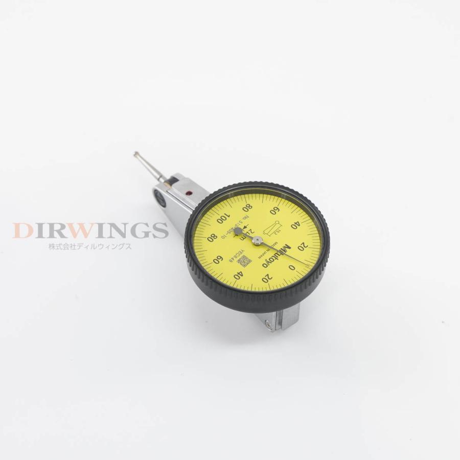 8日保証 Mitutoyo TI-112HX 513-405-10H TEST INDICATOR テストインジケーター てこ式ダイヤルゲージ 0.2mm 0.002...[06801-0019] 【Ｆ】