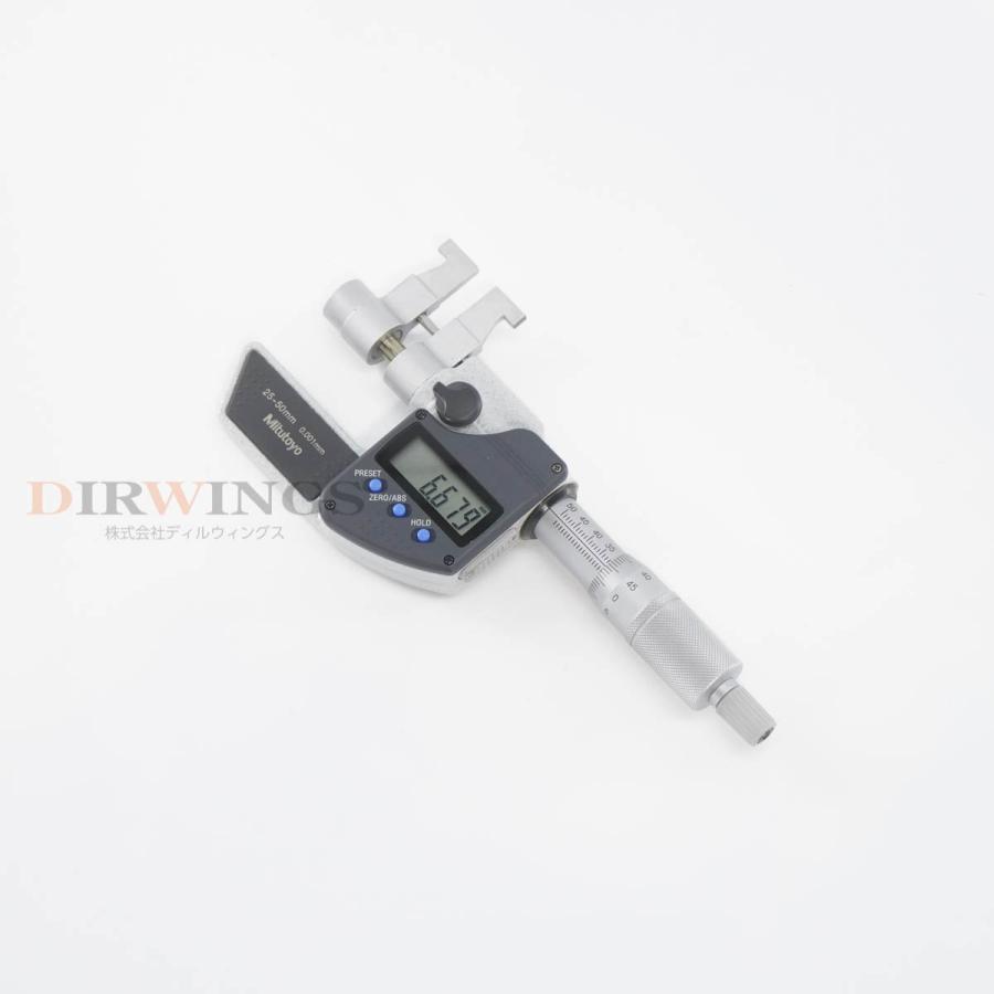 8日保証 Mitutoyo IMP-50MX 345-251-30 DIGIMATIC MICROMETER デジタルマイクロメーター 25-50mm 0.001mm [06801-0063] 【インボイス制度】