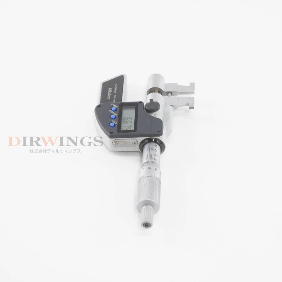 8日保証 Mitutoyo IMP-50MX 345-251-30 DIGIMATIC MICROMETER デジタルマイクロメーター 25-50mm 0.001mm [06801-0063] 【インボイス制度】
