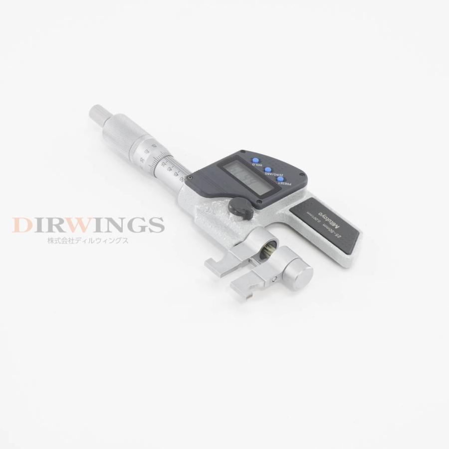 8日保証 Mitutoyo IMP-50MX 345-251-30 DIGIMATIC MICROMETER デジタルマイクロメーター 25-50mm 0.001mm [06801-0063] 【インボイス制度】