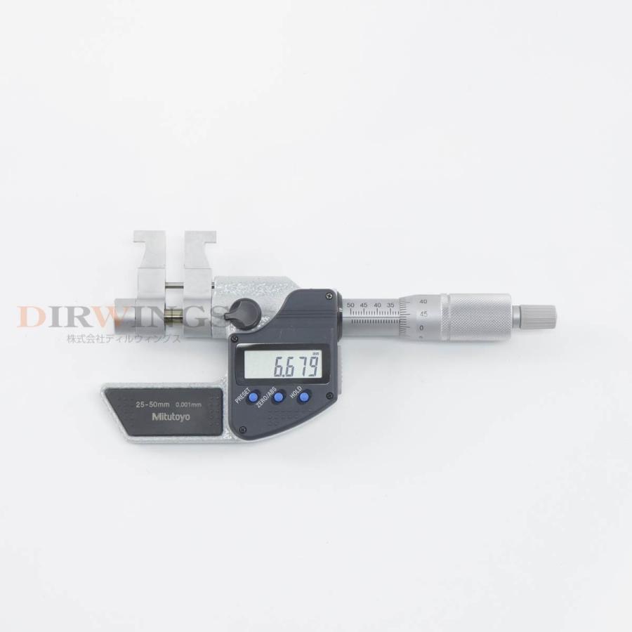 8日保証 Mitutoyo IMP-50MX 345-251-30 DIGIMATIC MICROMETER デジタルマイクロメーター 25-50mm 0.001mm [06801-0063] 【インボイス制度】