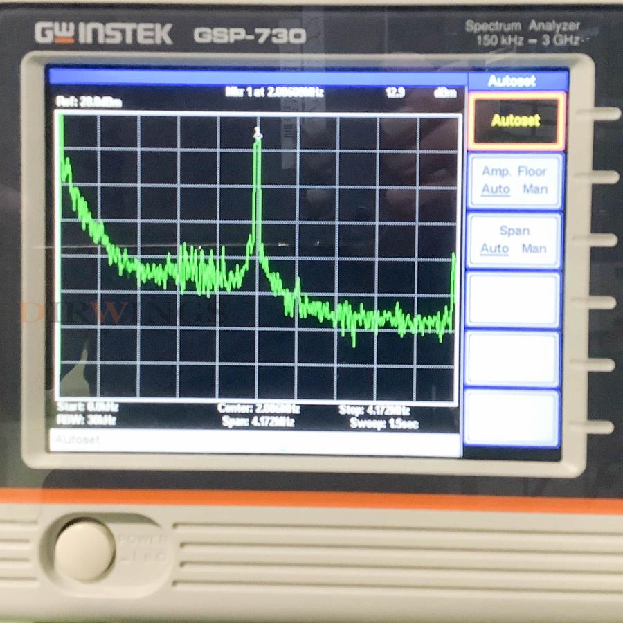 DW]USED 8日保証 TEXIO GSP-730 GW Instek スペアナ Spectrum Analyzer