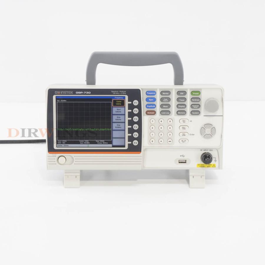DW]USED 8日保証 TEXIO GSP-730 GW Instek スペアナ Spectrum Analyzer
