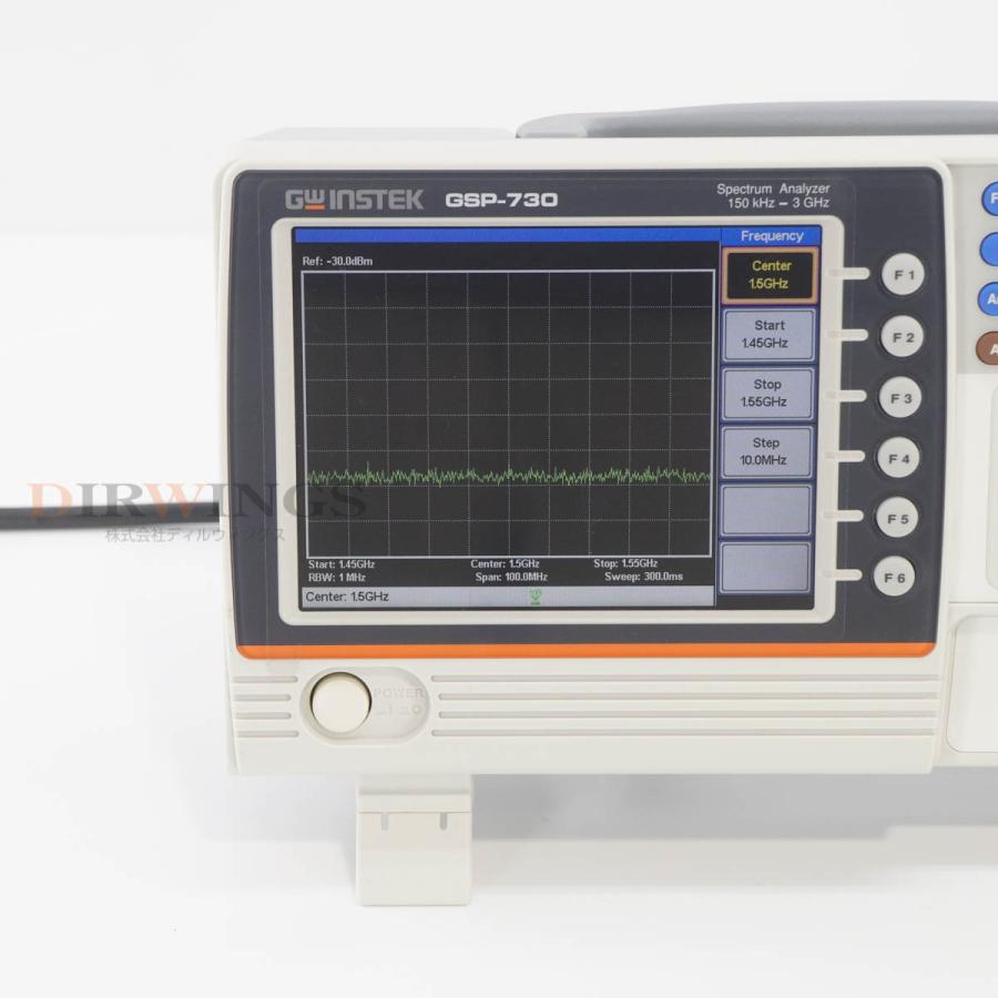 DW]USED 8日保証 TEXIO GSP-730 GW Instek スペアナ Spectrum Analyzer