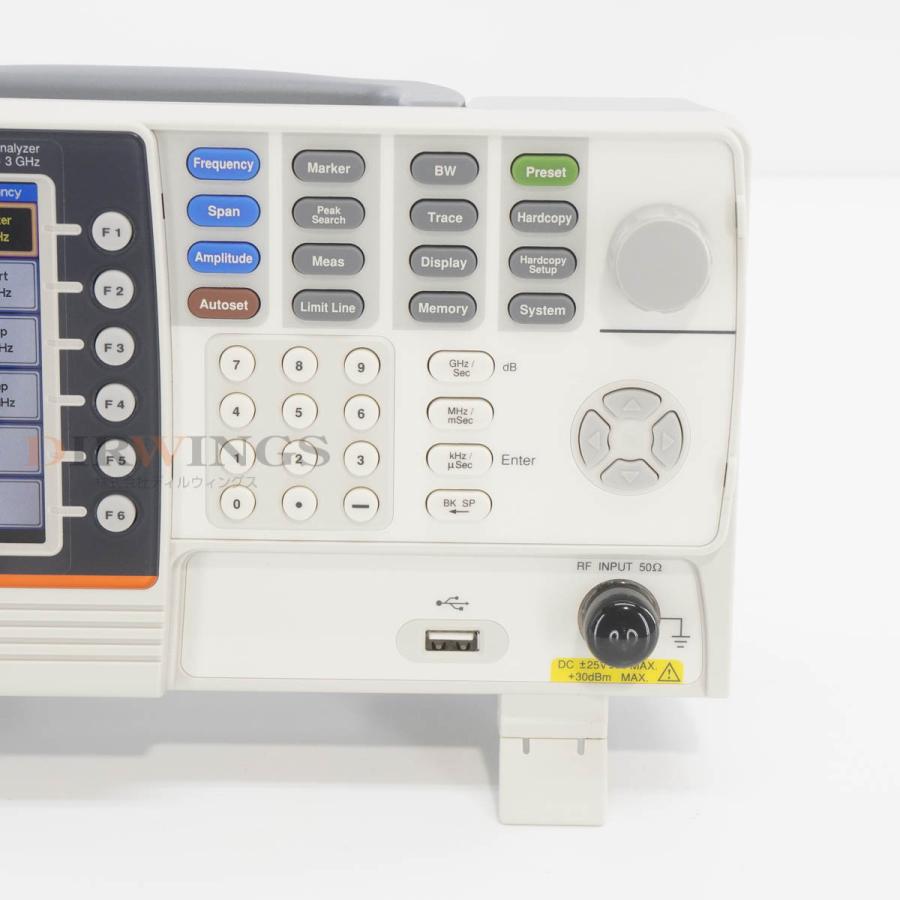 DW]USED 8日保証 TEXIO GSP-730 GW Instek スペアナ Spectrum Analyzer