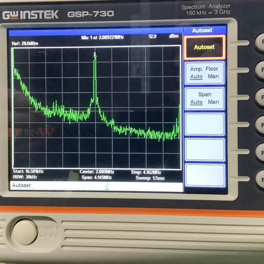 DW]USED 8日保証 TEXIO GSP-730 GW Instek スペアナ Spectrum Analyzer