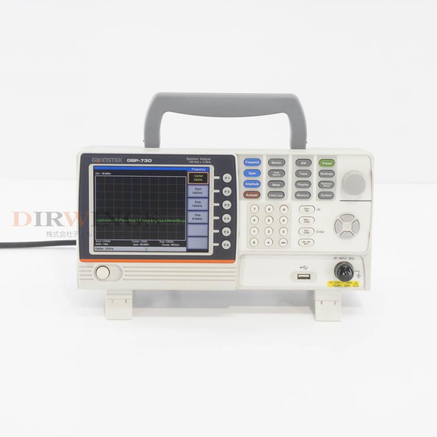 DW]USED 8日保証 TEXIO GSP-730 GW Instek スペアナ Spectrum Analyzer