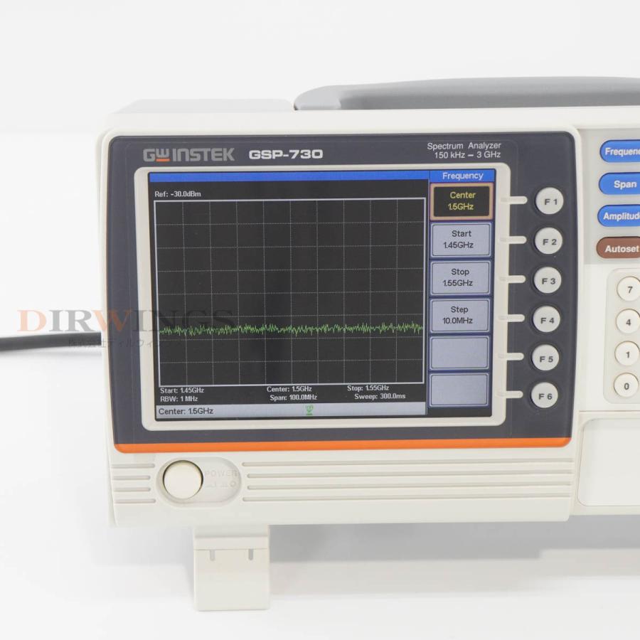 DW]USED 8日保証 TEXIO GSP-730 GW Instek スペアナ Spectrum Analyzer