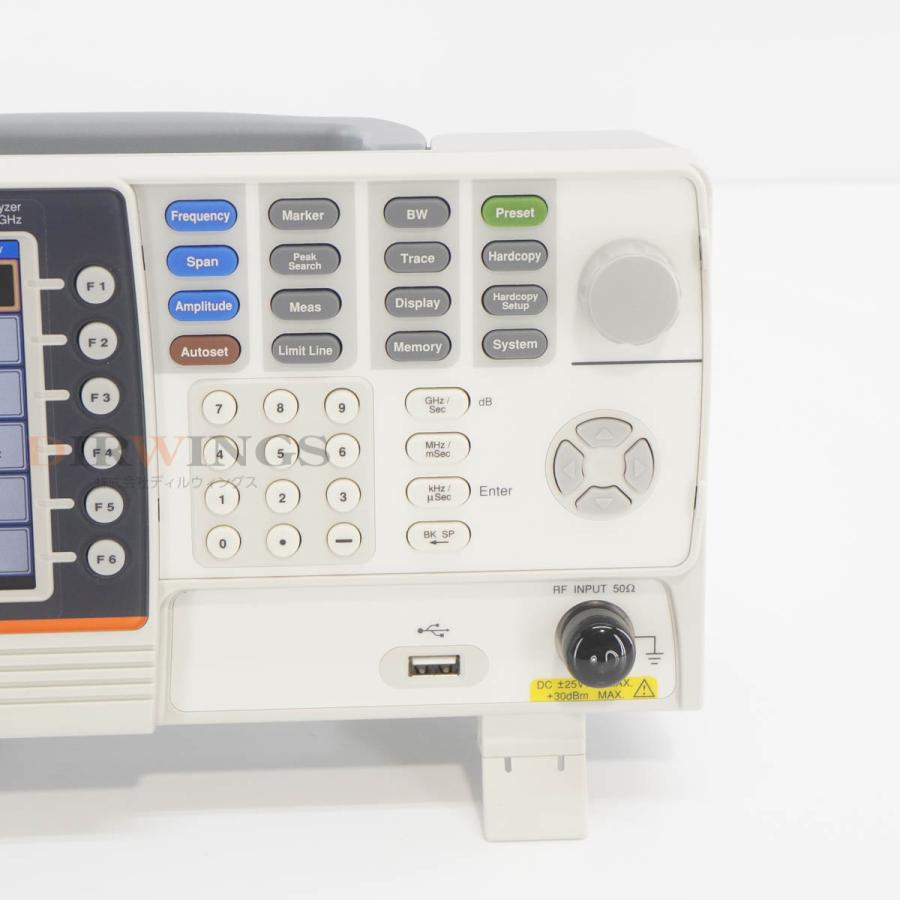 DW]USED 8日保証 TEXIO GSP-730 GW Instek スペアナ Spectrum Analyzer