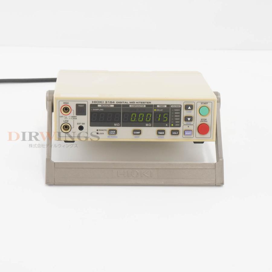[DW]USED 8日保証 HIOKI 3154 DIGITAL MΩ HiTESTER 絶縁抵抗試験器 [06801-0225 ...