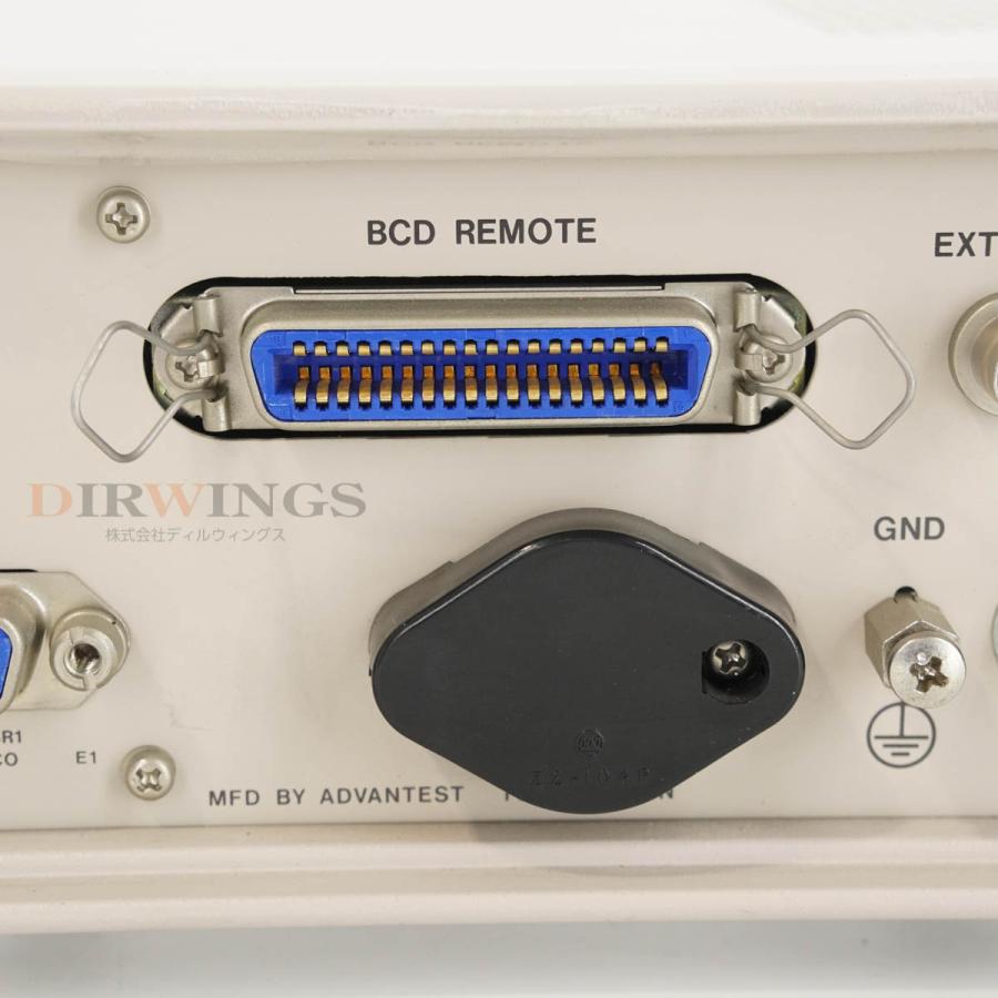 DW]USED 8日保証 ADVANTEST TR6142 PROGRAMMABLE DC VOLTAGE/CURRENT
