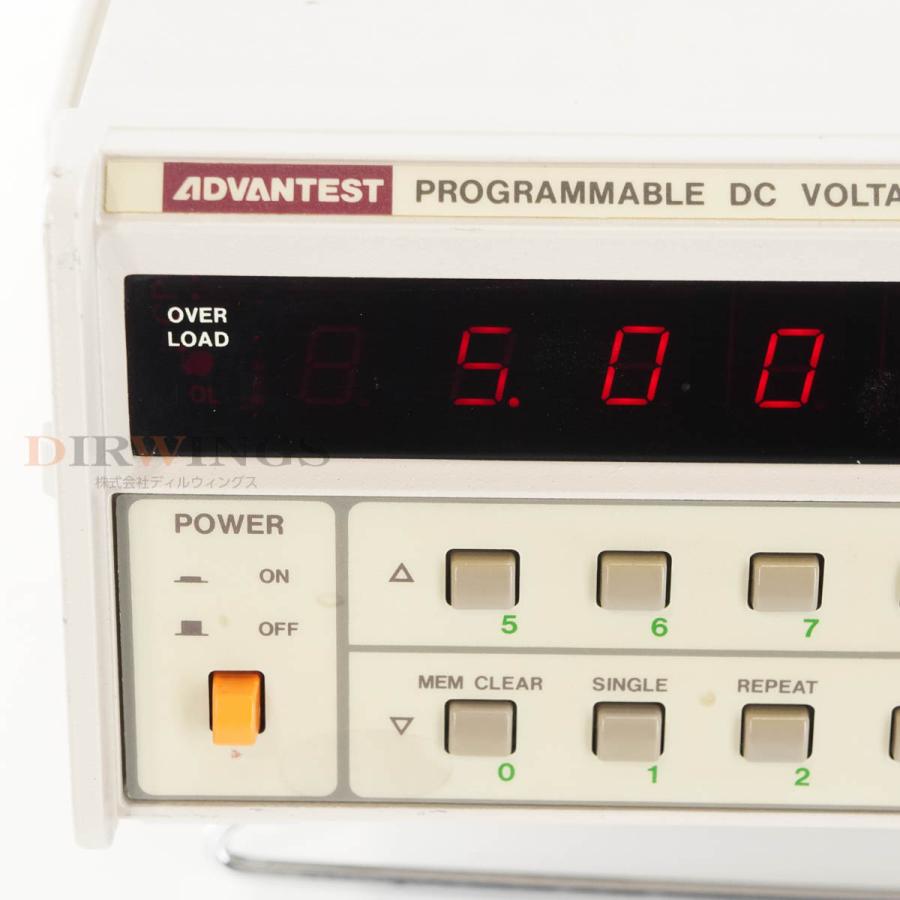 DW]USED 8日保証 ADVANTEST TR6142 PROGRAMMABLE DC VOLTAGE/CURRENT