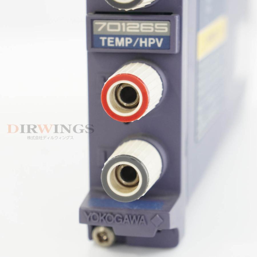 [DW]USED 8日保証 4台入荷 YOKOGAWA 701265 TEMP/HPV ISOLATION MODULE 温度/高精度電圧絶縁 ...