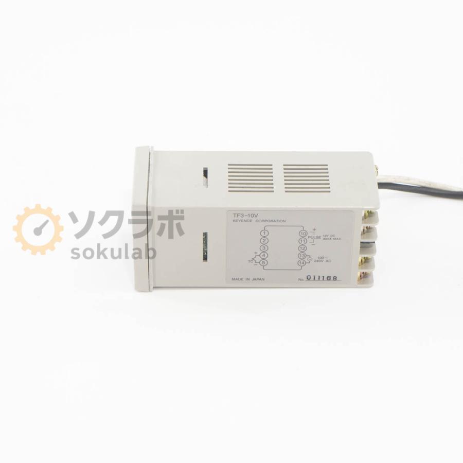 PG]USED 8日保証 KEYENCE TF3-10V デジタル温度調節器 取扱説明書