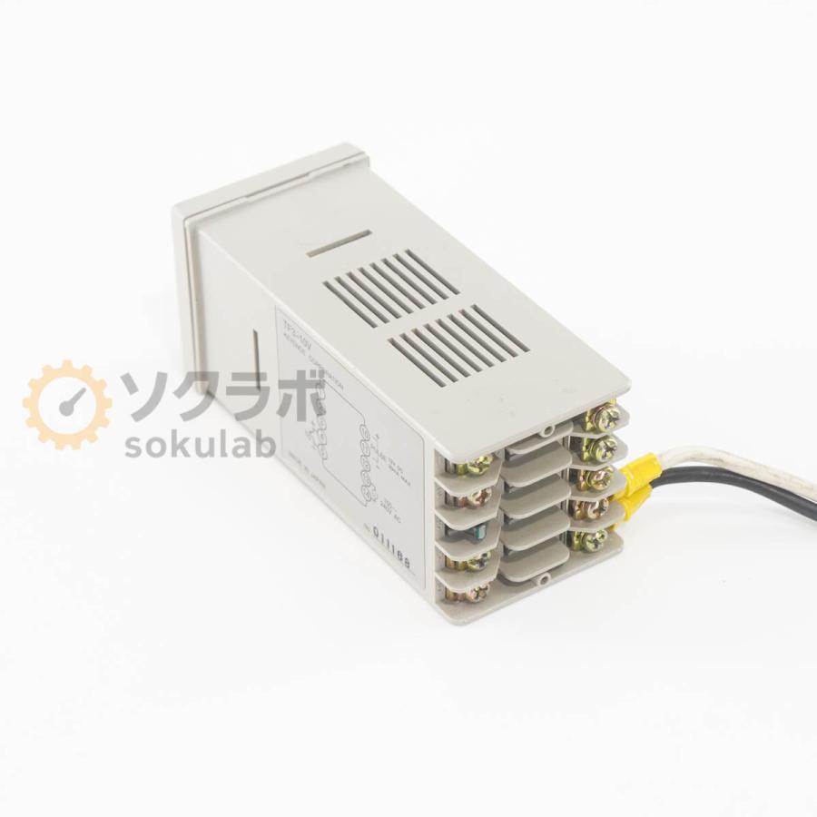PG]USED 8日保証 KEYENCE TF3-10V デジタル温度調節器 取扱説明書