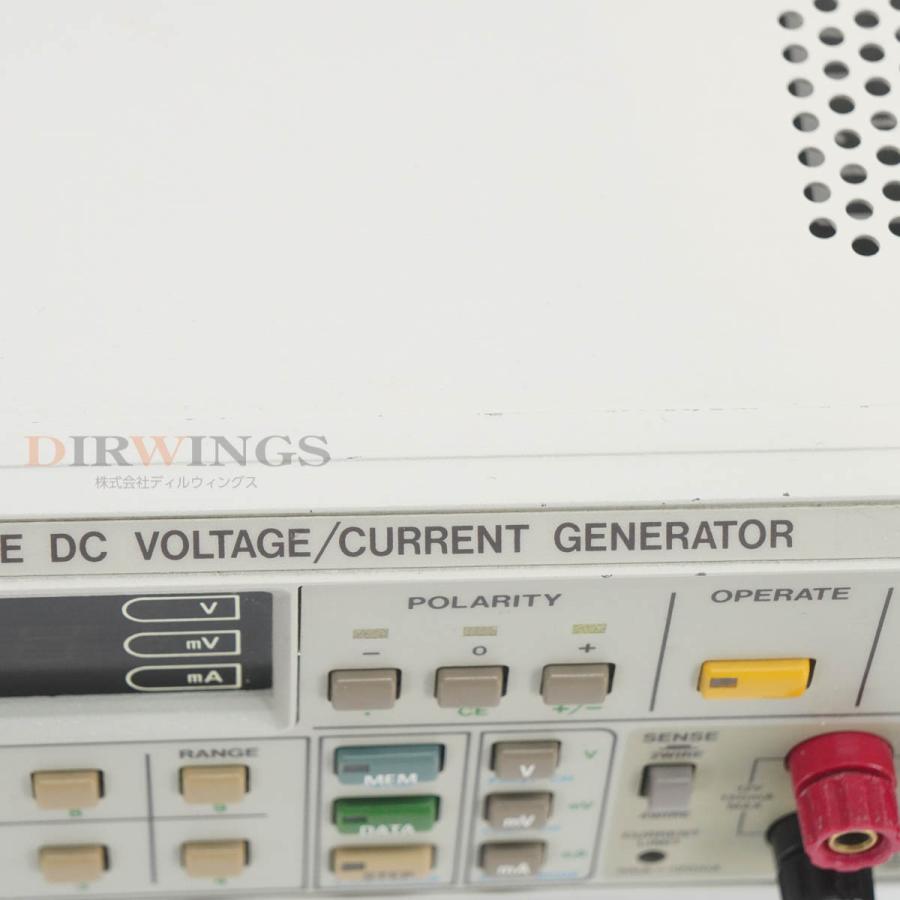 ADVANTEST R6142改 DC電圧/電流発生器 ADVANTEST R6142 Programmable DC Voltage / Current Generator