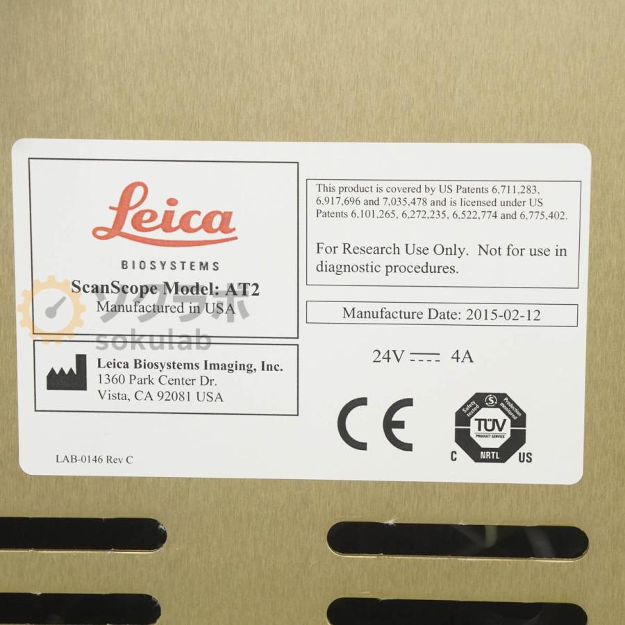 JB]USED 保証なし Leica APERIO AT2 Scan Scope Digital Pathology 