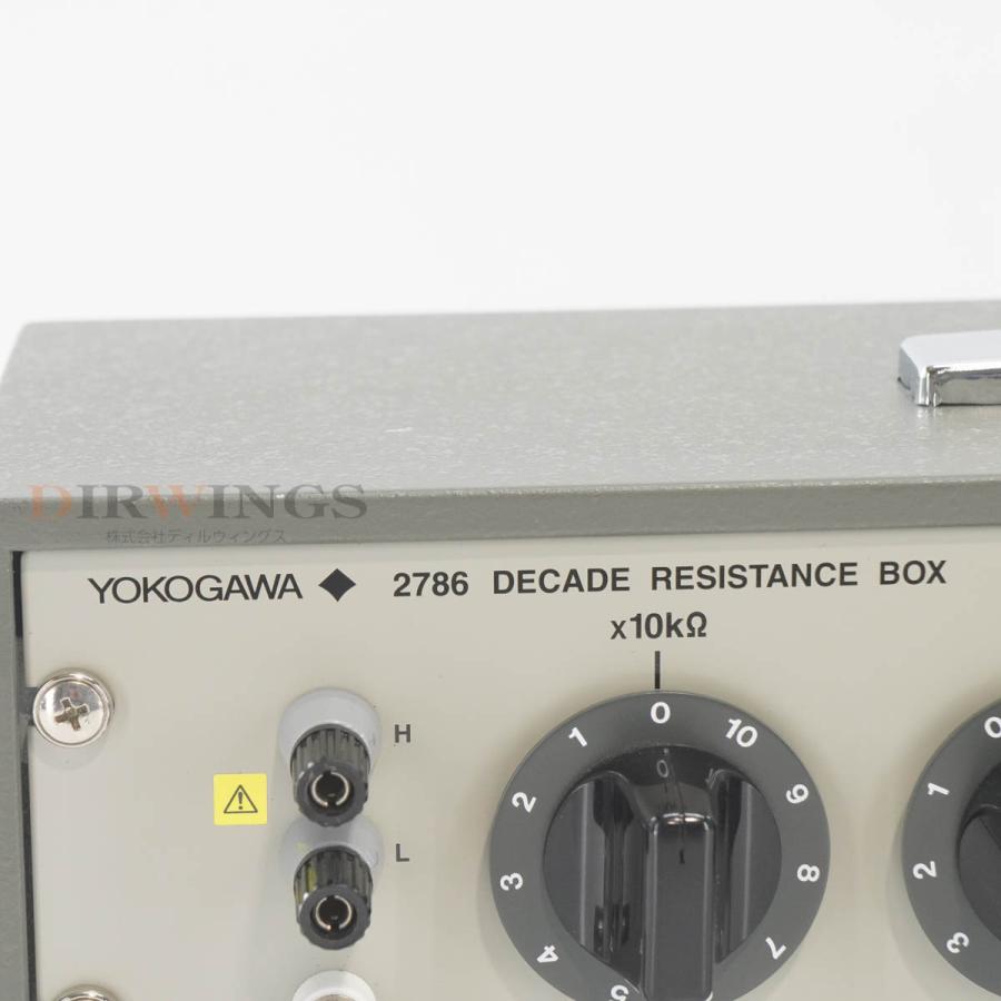 DW]USED 8日保証 05/2023CAL YOKOGAWA 2786 278610 DECADE RESISTANCE