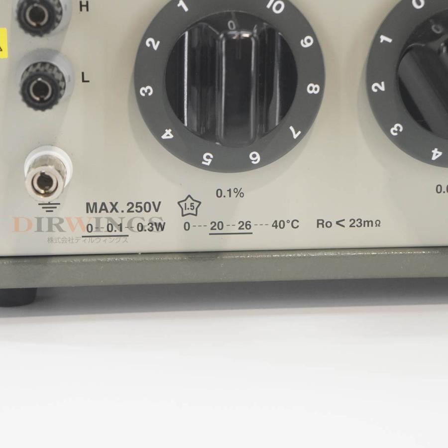 DW]USED 8日保証 05/2023CAL YOKOGAWA 2786 278610 DECADE RESISTANCE