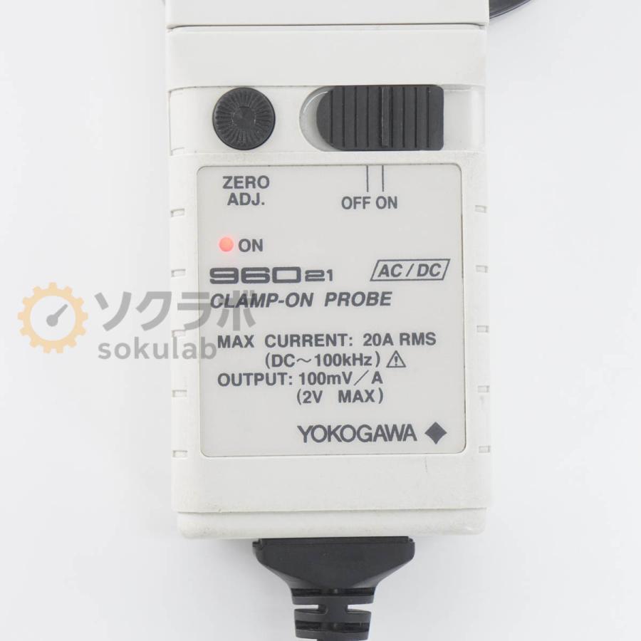 DW]USED 8日保証 03/2024CAL YOKOGAWA 96021 CLAMP-ON PROBE クランプ
