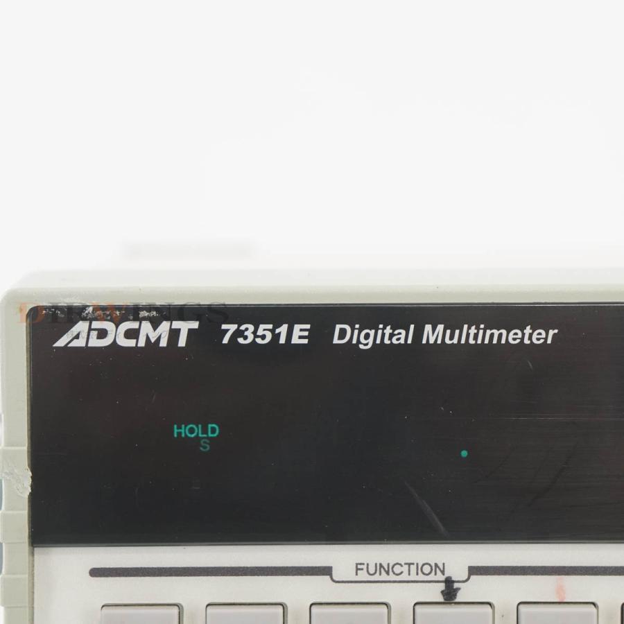 保証なし ADCMT 7351E DMM Digital Multimeter デジタルマルチメーター [06874-0034] 【日本】