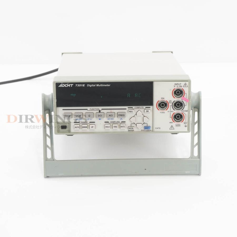 保証なし ADCMT 7351E DMM Digital Multimeter デジタルマルチメーター [06874-0034] 【日本】