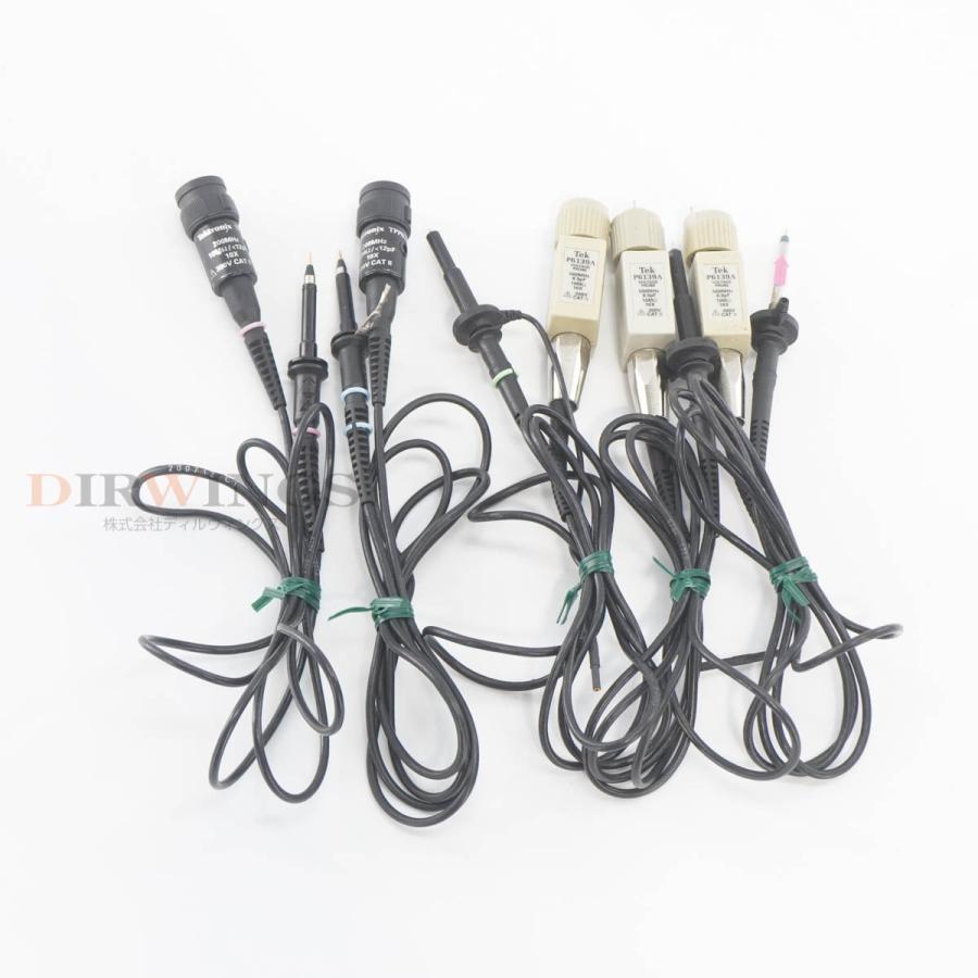 [DW]USED 8日保証 計5本セット Tektronix P6139A TPP0200 Passive Probe パッシブプローブ 受動 ...