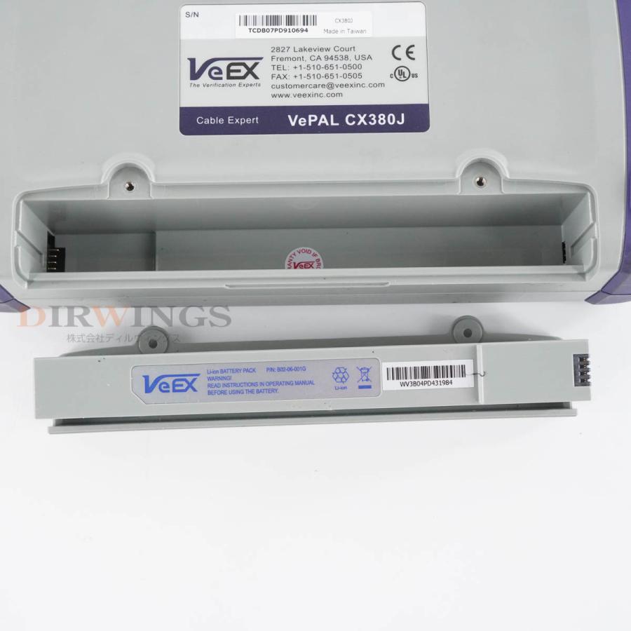 [DW]USED 8日保証 次期校正2024年8月 VeEX VePAL CX380J Cable Expert CATV Analyzer ...