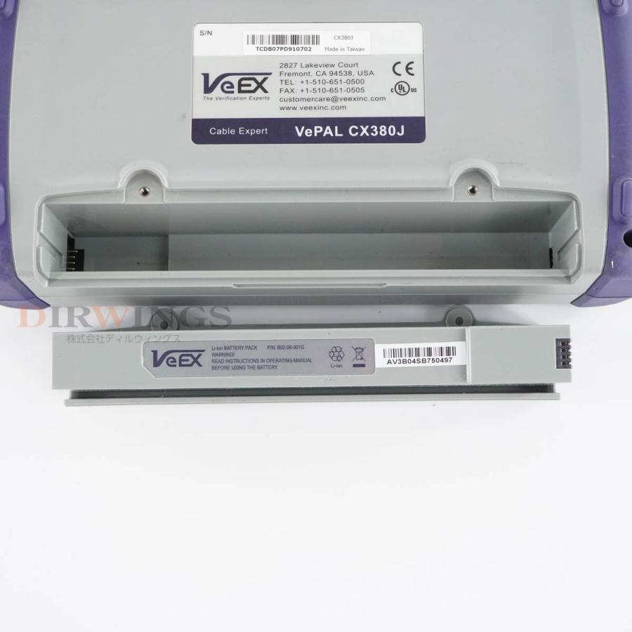 [DW]USED 8日保証 次期校正2024年2月 VeEX VePAL CX380J Cable Expert CATV Analyzer ...