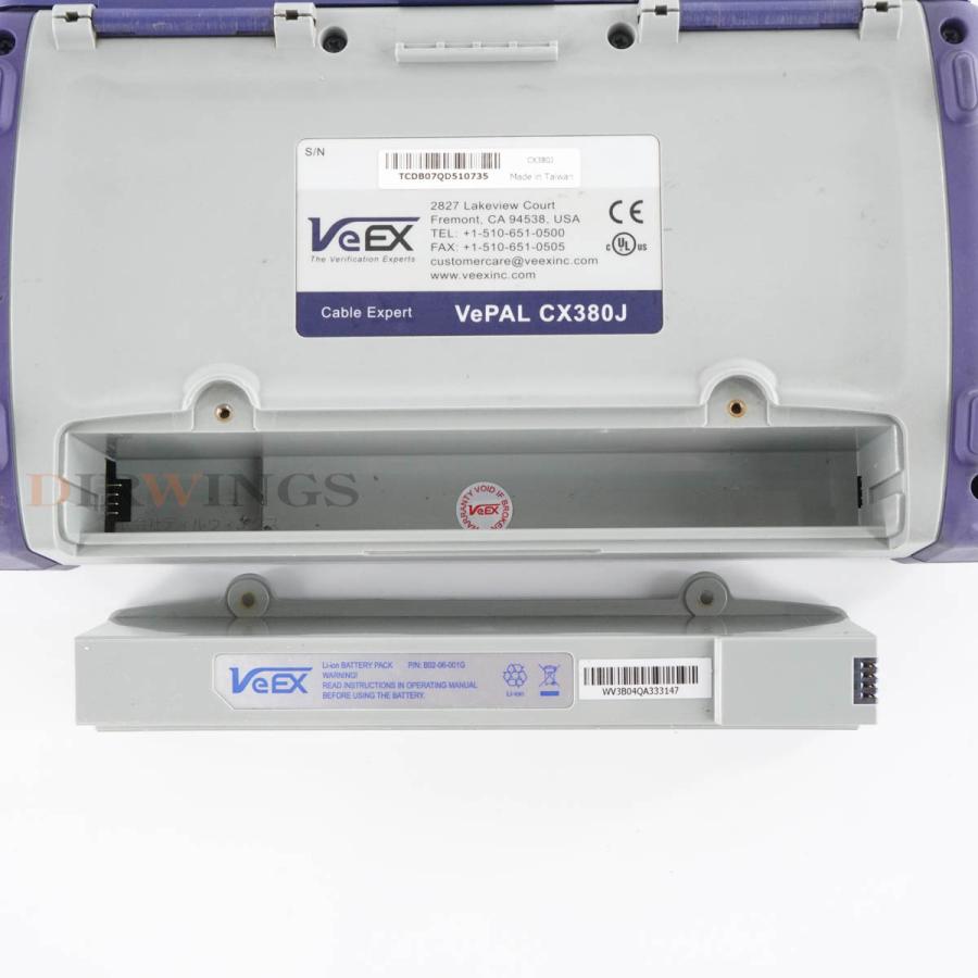 [DW]USED 8日保証 次期校正2024年3月 VeEX VePAL CX380J Cable Expert CATV Analyzer ...
